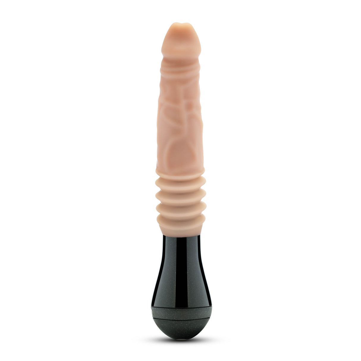Blush Dr. Knight 10.5-inch Thrusting Gyrating Vibrating Dildo — Beige - BL-52213