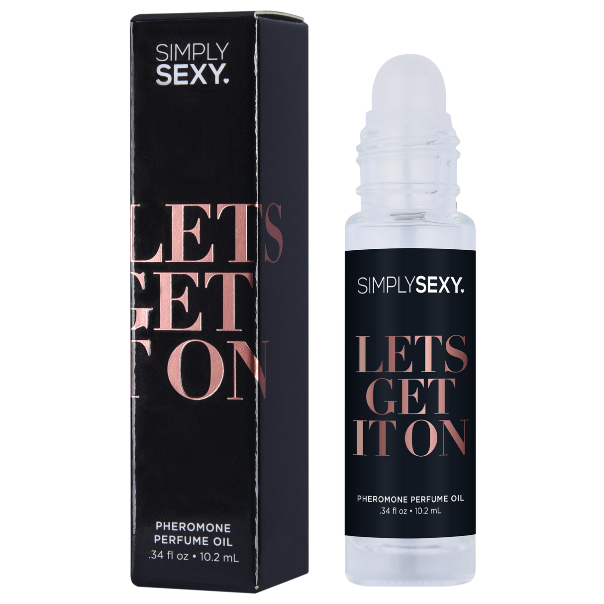 Simply Sexy Let's Get It On Pheromone Perfume Oil Roll-On, 10.2 mL - SSY4105-10