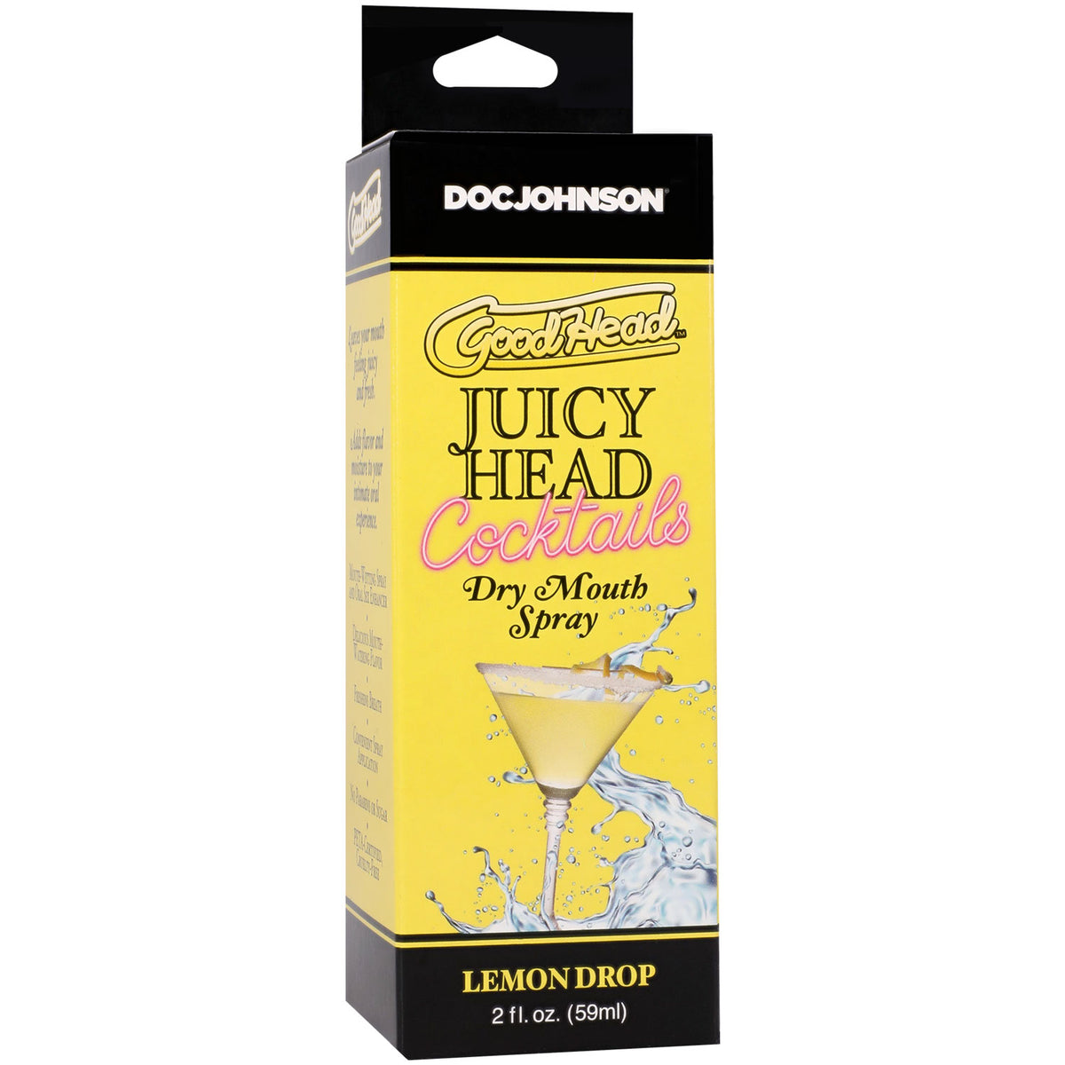 Goodhead - Juicy Head - Cocktails Dry Mouth Spray Lemon Drop - 2oz