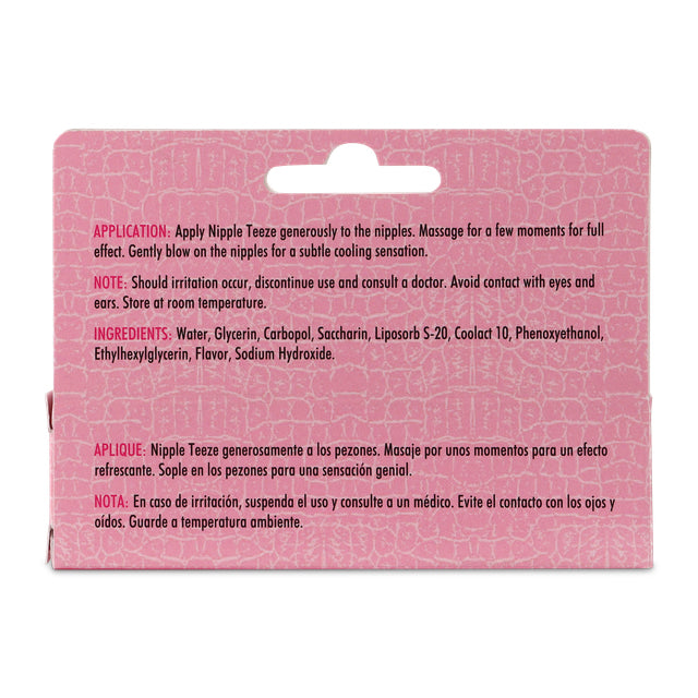 Nipple Teeze - 0.5 Oz. Tube - Boxed by California Fantasies
