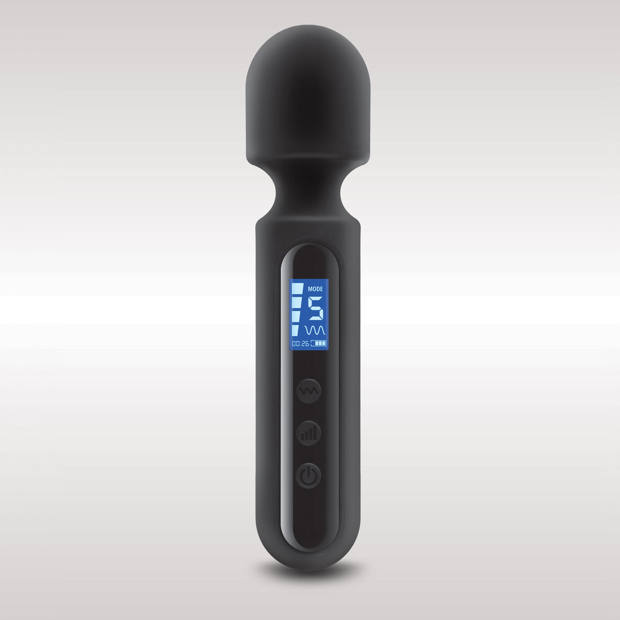 XGEN Bodywand Digi S Palm-Sized Wand Massager — Black - X-BW164