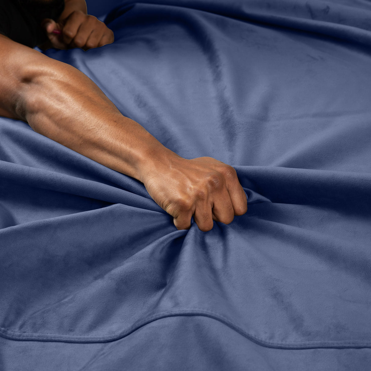 Liberator Fascinator Throw — Mini Microvelvet (Royal Blue) - L8139