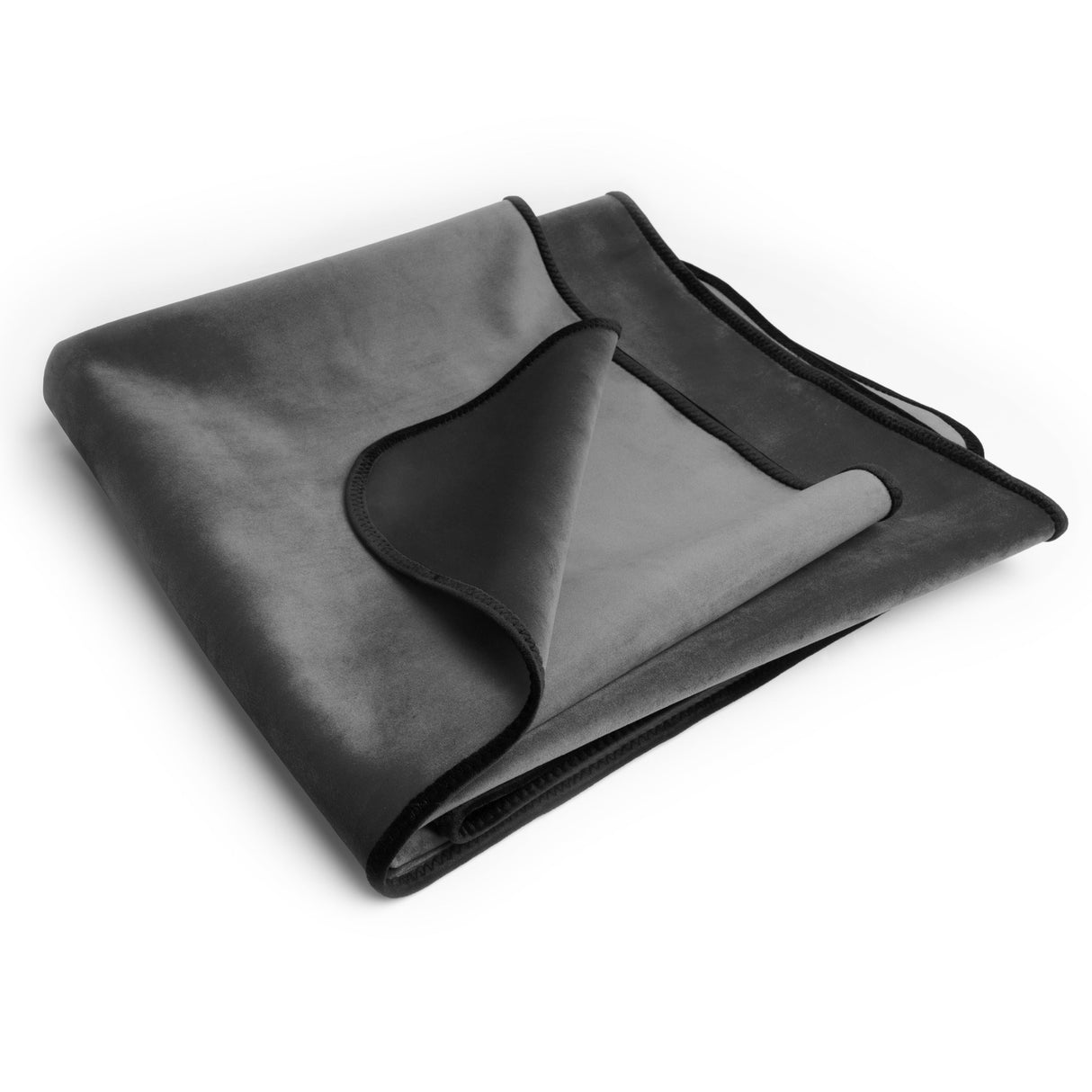 Liberator Fascinator Microvelvet Throw — Grey Mini (36L x 26W) - L8108