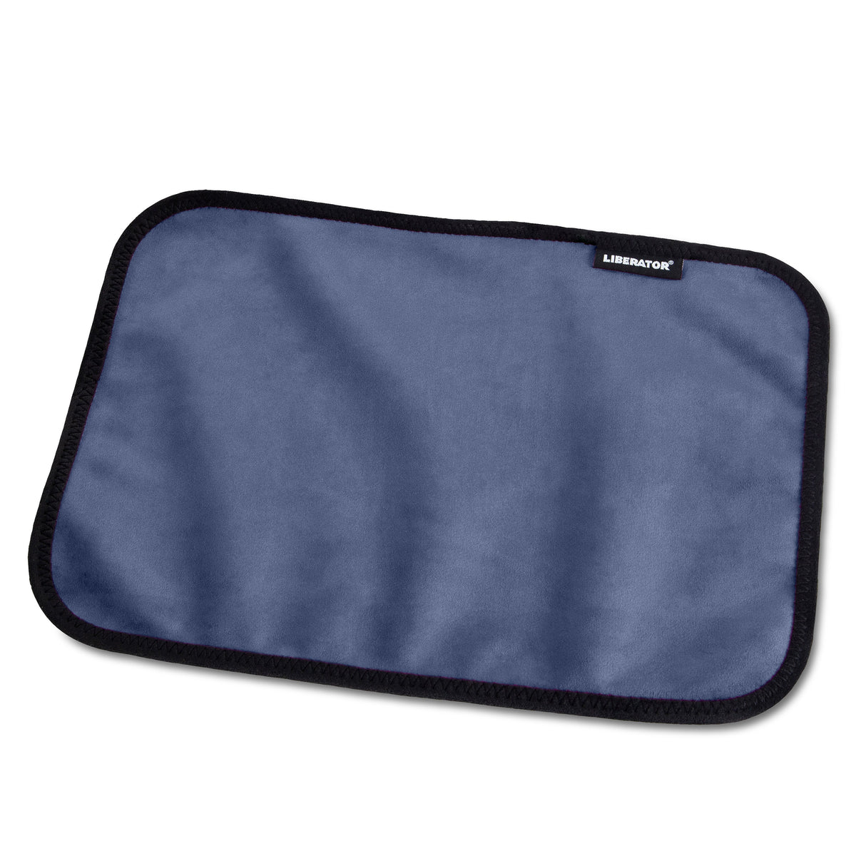 Liberator Fascinator Toy Pad — Microvelvet Moisture-Proof Mat, Indigo 11 x 16 - L5678