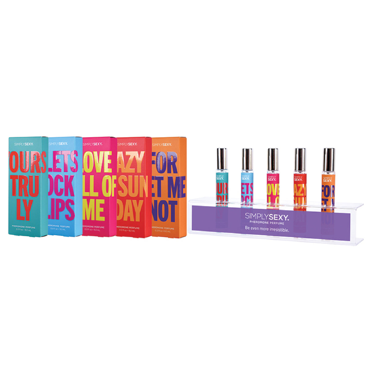 Classic Brands Simply Sexy Acrylic Cube Display — 36 Testers - SSY4000-99