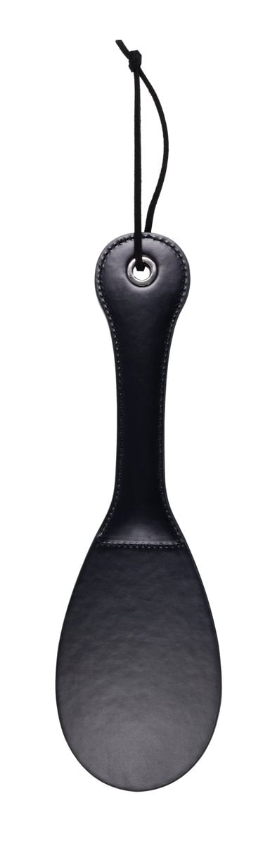 Sex & Mischief Lace Spanker Paddle — 13 in (33 cm), Black - SS10107