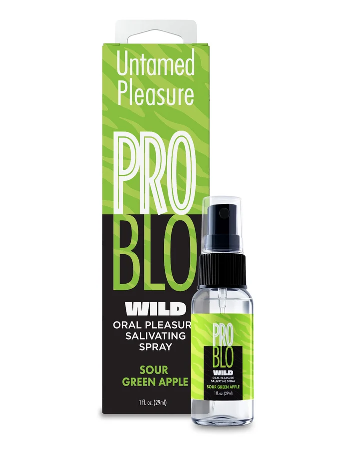 Little Genie Problo Wild Mouthwatering Spray — Sour Green Apple, 1 oz - LG-BT.552