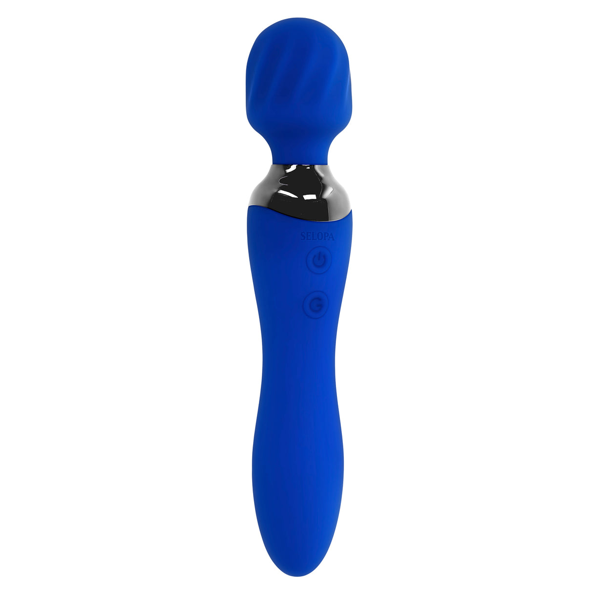 Evolved Novelties Blue Belle Double-Ended Vibrator, 7.83 in - SL-RS-5216-2