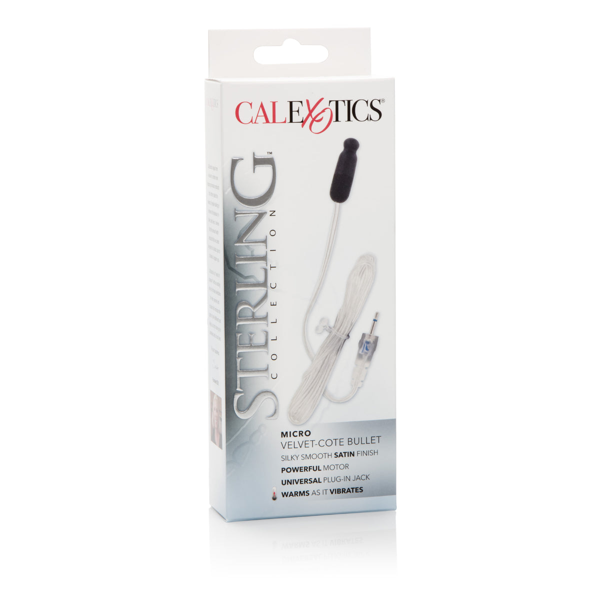 Sterling Collection Micro Velvet-Cote Bullet by CalExotics