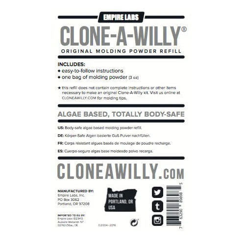 Clone- a- Willy Molding Powder Refill - 3.3 Oz. by Clone-a-Willy