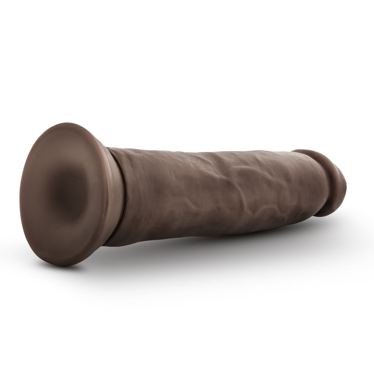 Blush Dr. Skin 9.5 Inch Dildo — Chocolate - BL-26816
