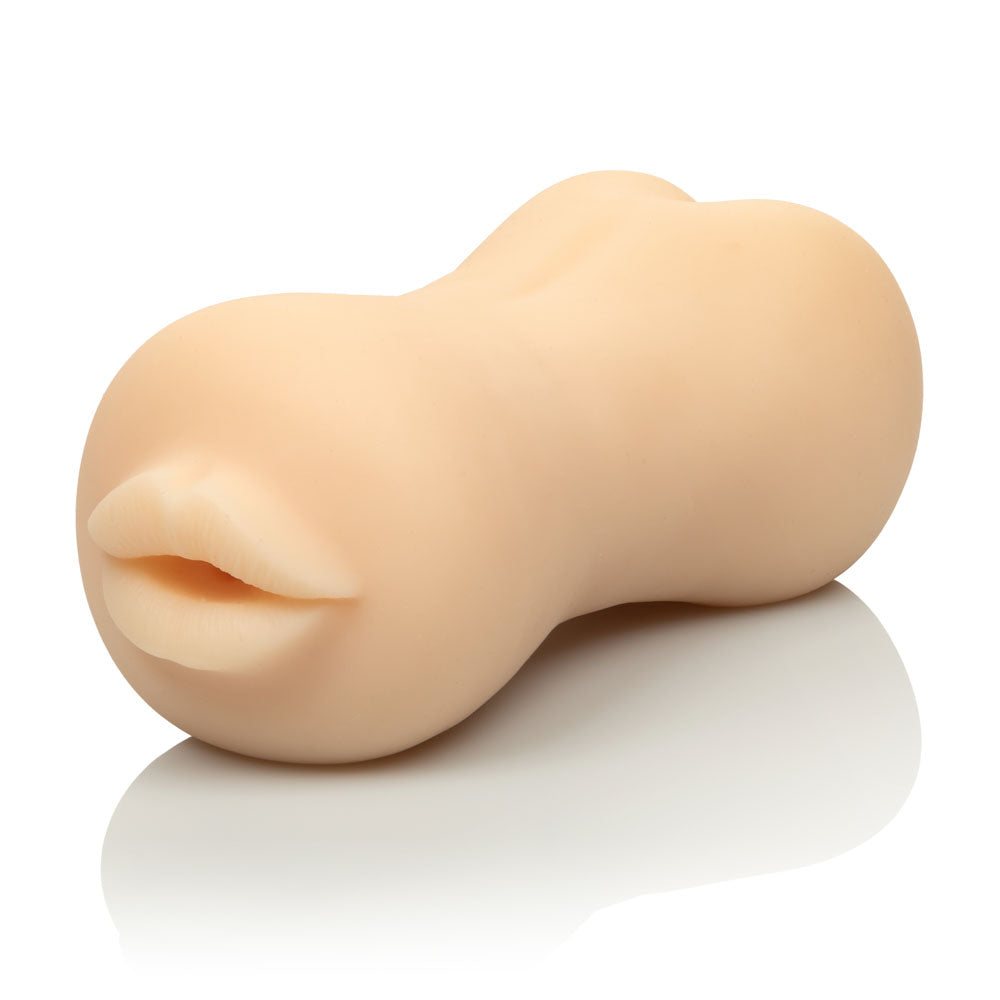 CalExotics Stroke It Rear-Entry Stroker — Pure Skin, Pink - SE0912553