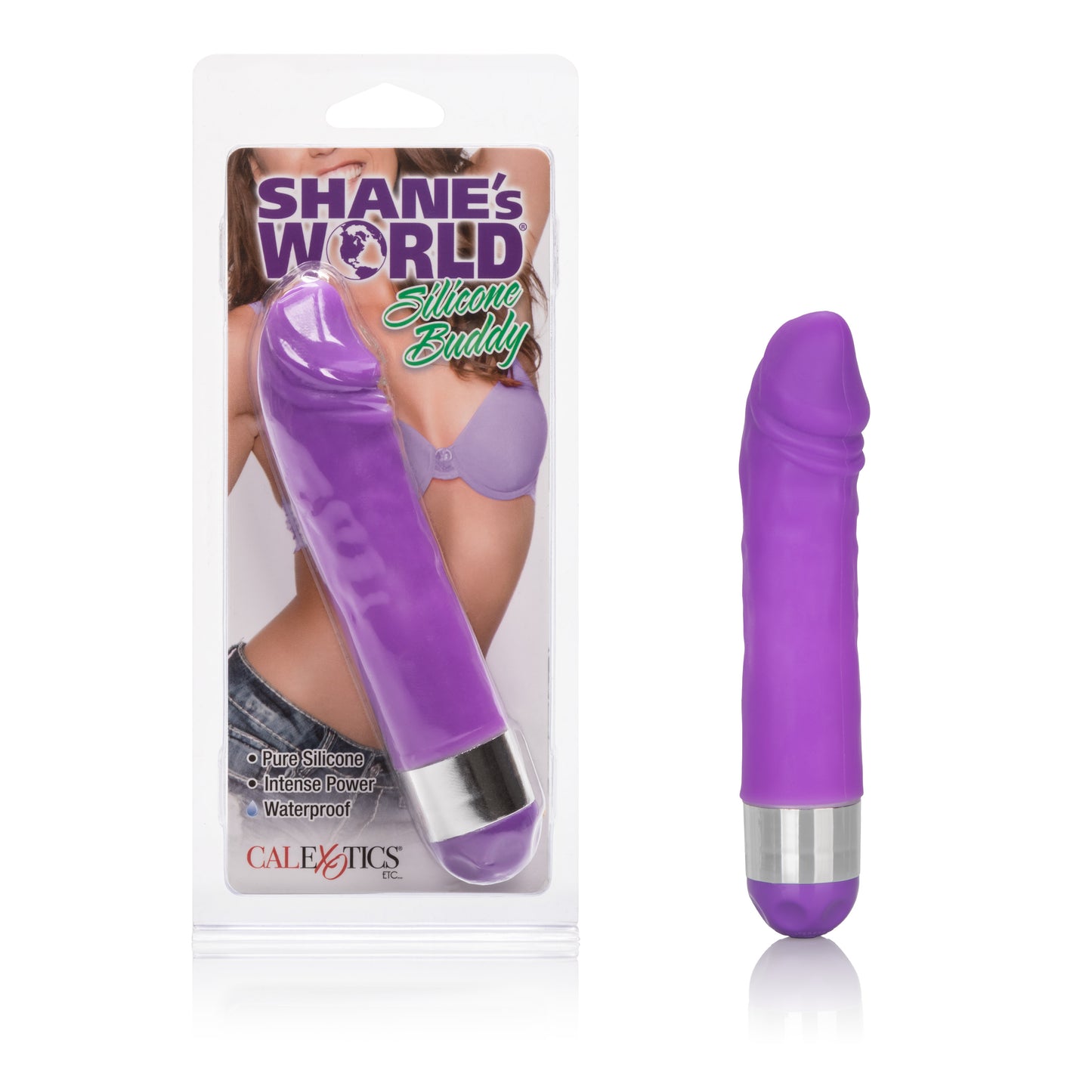 Shane's World Silicone Buddy - Purple by CalExotics