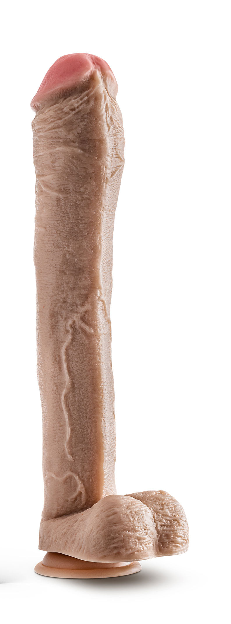 Blush Dr. Skin Mr. Ed 13 Inch Realistic Dildo — Beige - BL-15433