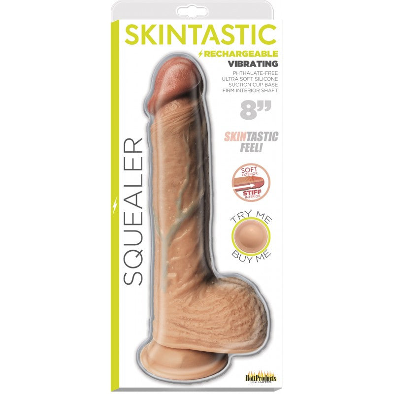 Squealer - Skintastic Series Rechargeable - 8 Inch by Hott Products