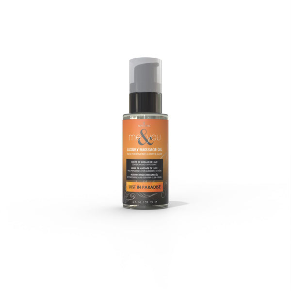 Sensuva Me and You Massage Oil — Lust in Paradise, 2 oz - SEN-VL440