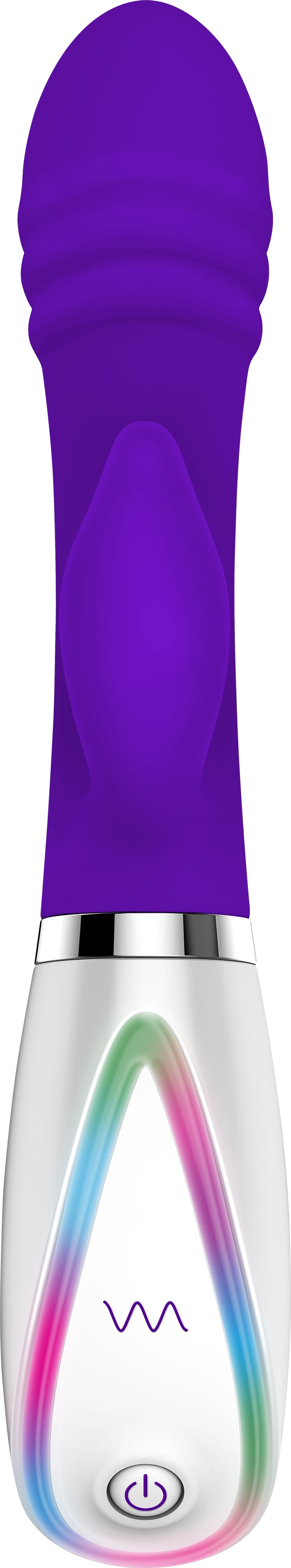 Evolved Novelties Disco Triple Play 3-Point Rechargeable Vibrator - EN-RS-0106-2
