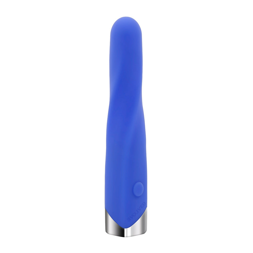 Evolved Novelties Twisted Temptation Vibrator — Purple, 4.75 in - EN-RS-4981-2
