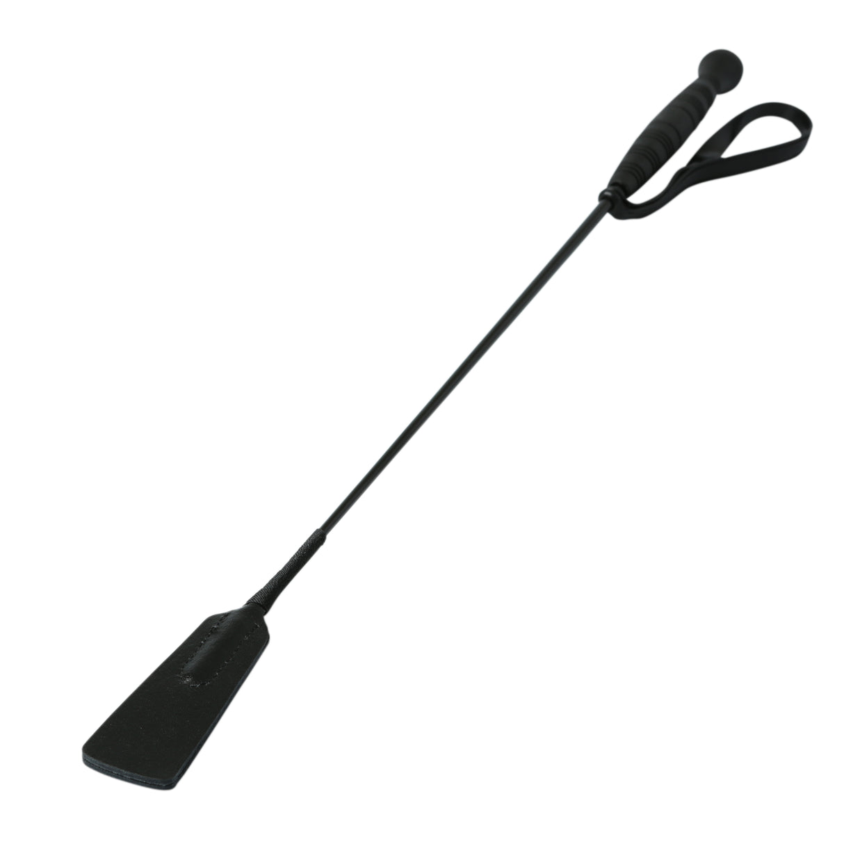 Sportsheets Slender Impulse Crop - Long Shaft, Black - SS770-15