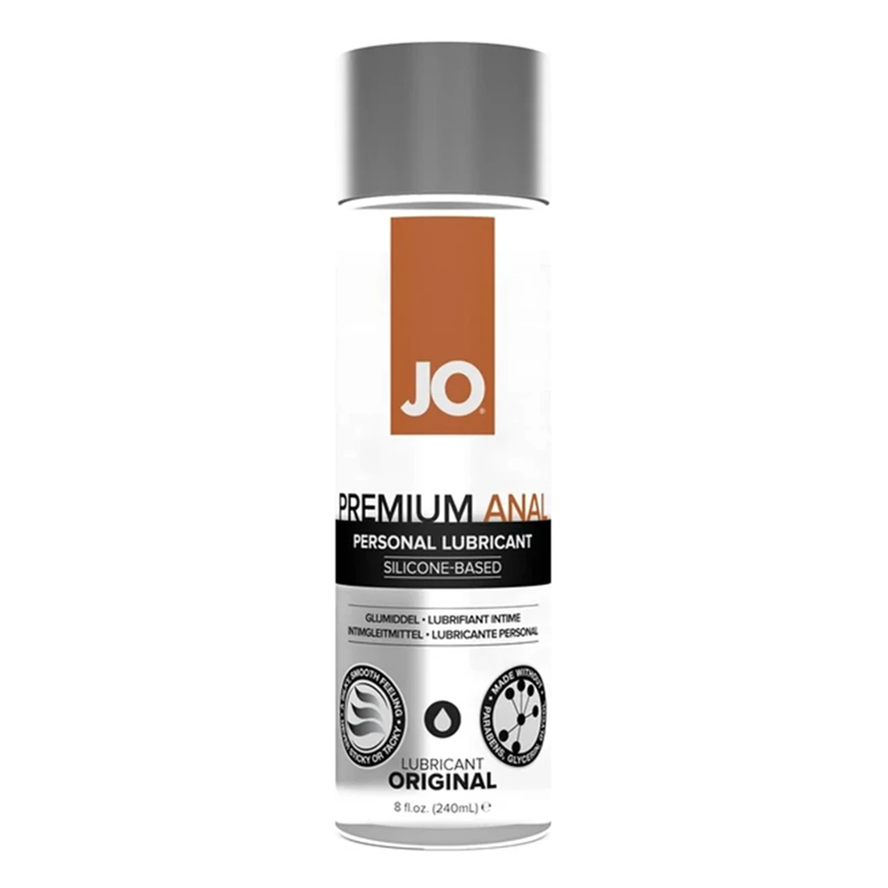 JO Lubricants JO Premium Anal Silicone Lubricant — 8 oz - JO258
