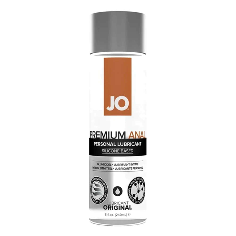 JO Lubricants JO Premium Anal Silicone Lubricant — 8 oz - JO-258