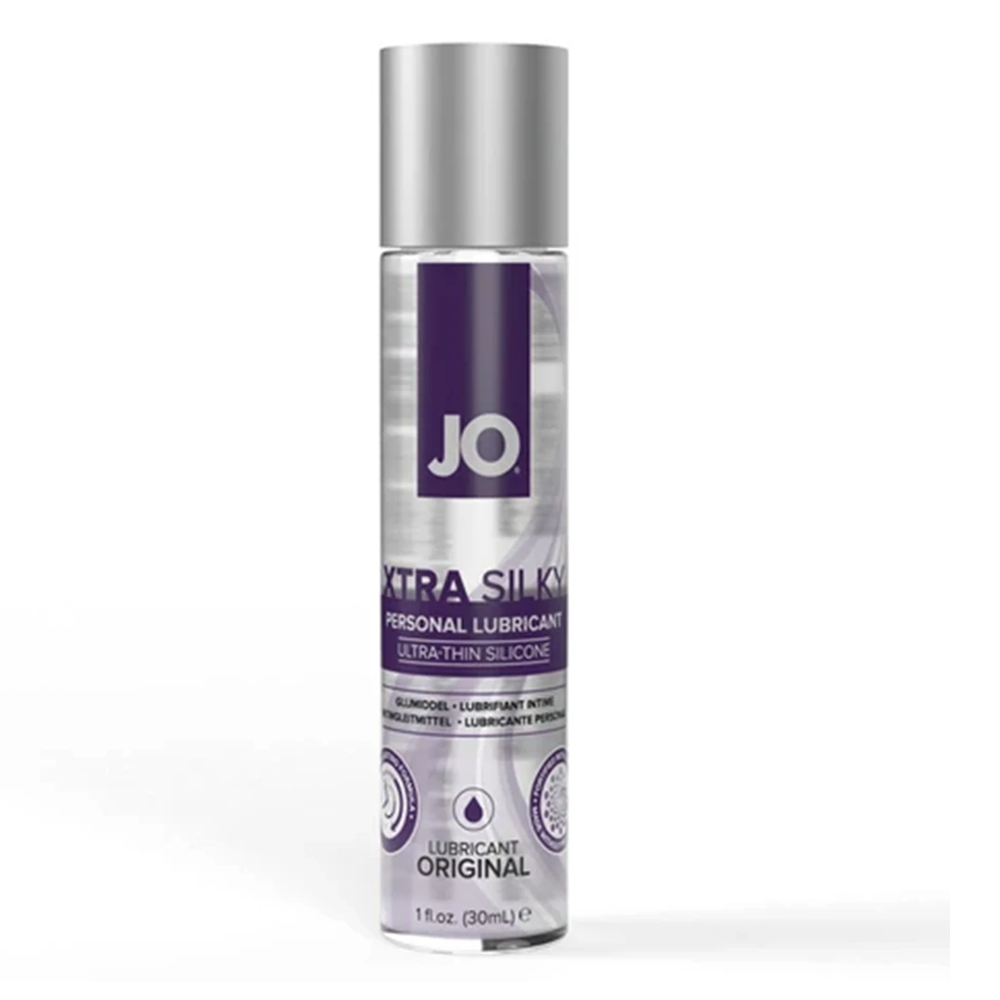 JO Lubricants JO Xtra Silky Silicone Lubricant — 1 oz - JO111