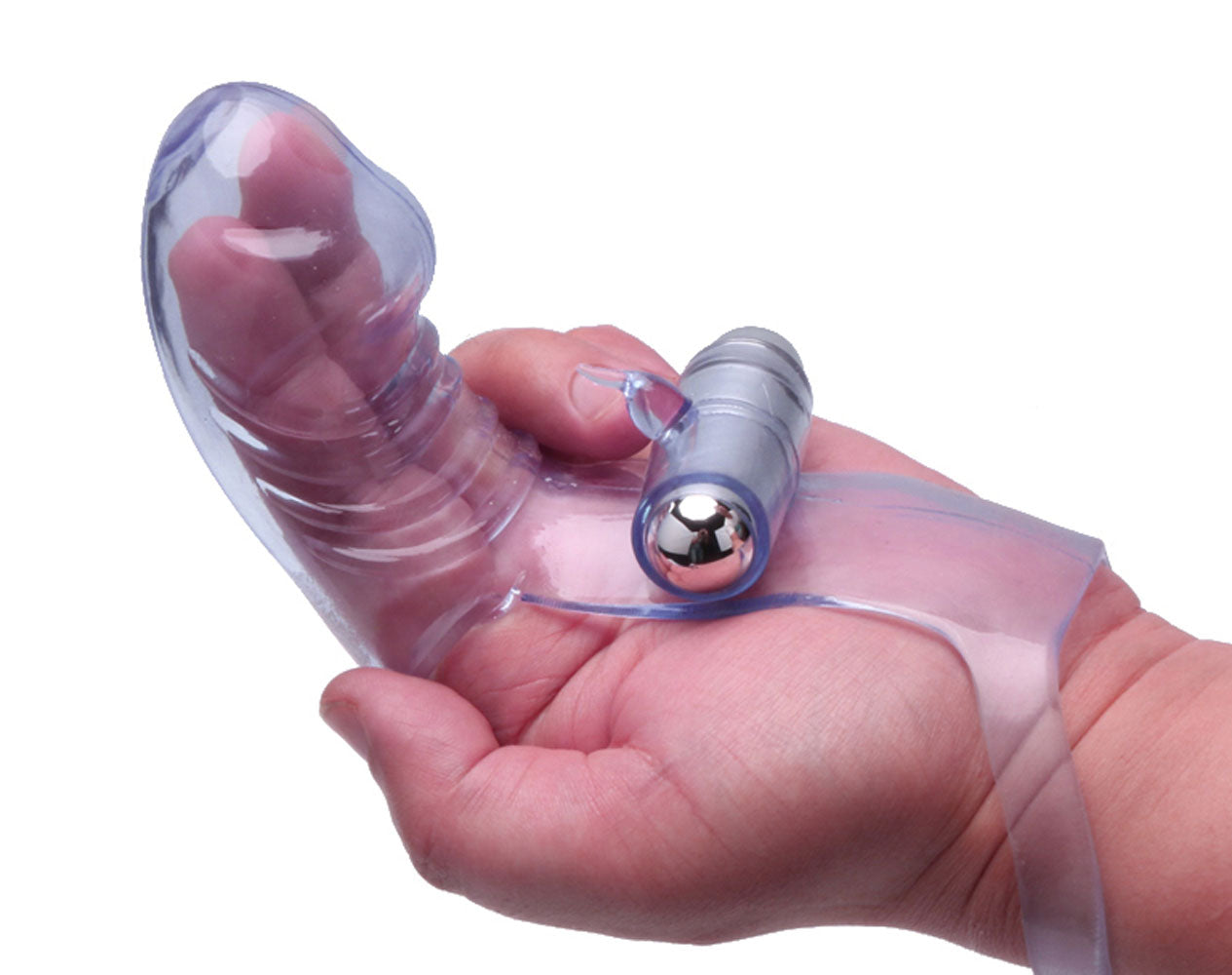 Vibro Finger Wearable Stimulator - Purple by Icon Brands