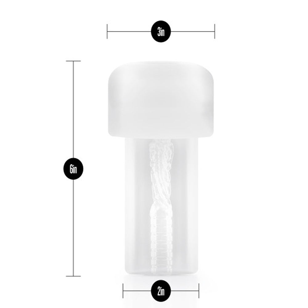 Blush Performance Stroker Pump Sleeve — Clear - BL-010409