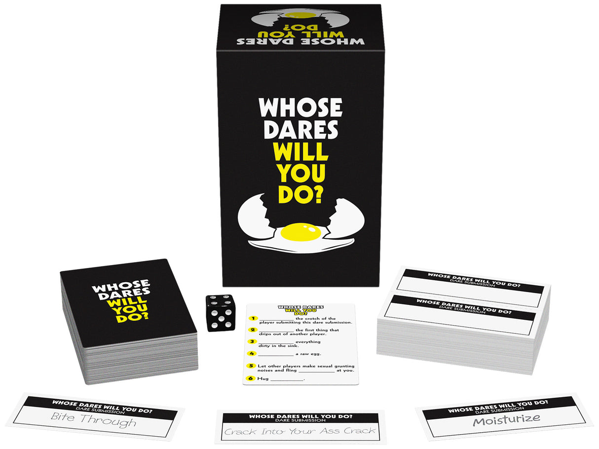 Kheper Games Whose Dares Will You Do? Dare Card Game — 100 Cards - KG-BGA10