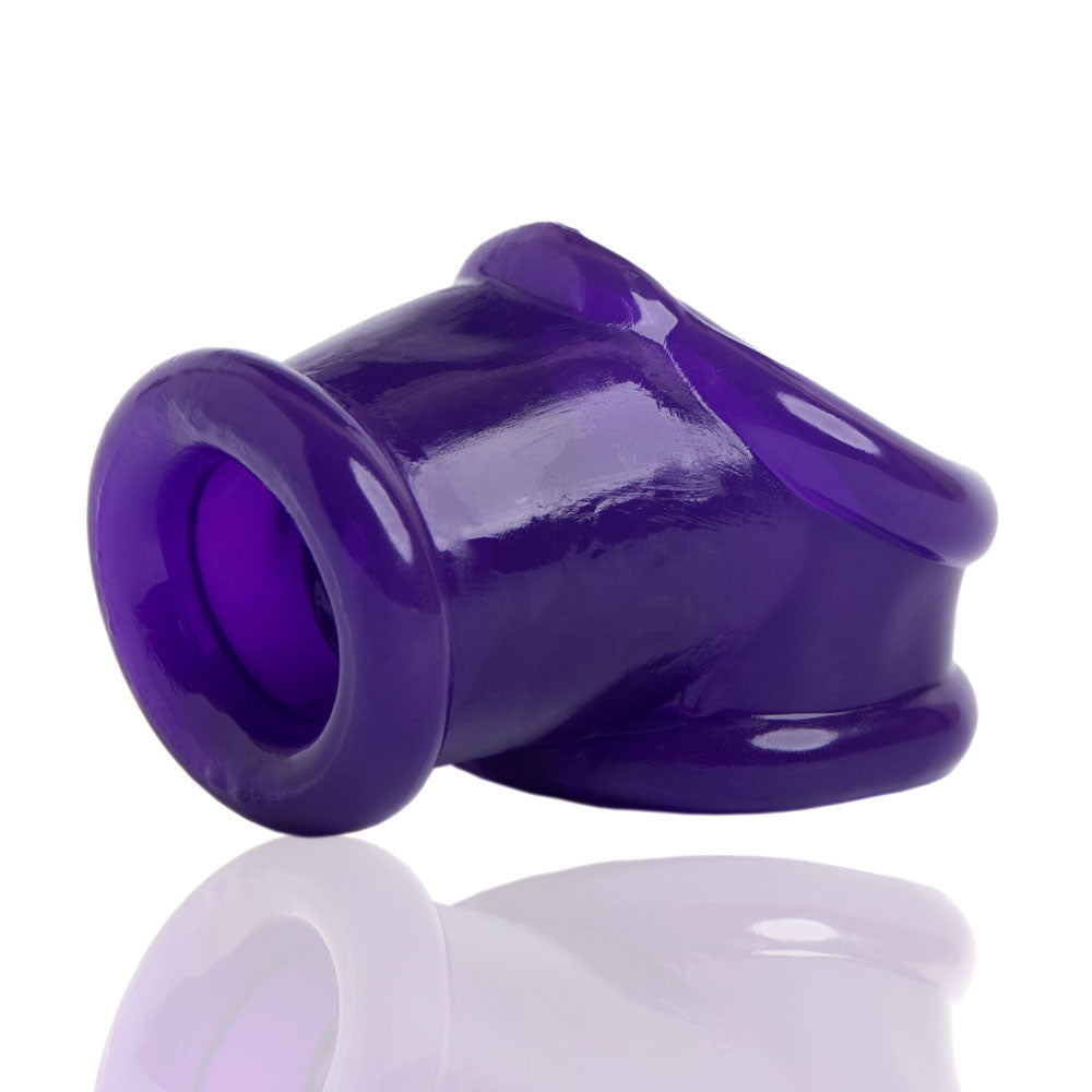 Oxballs Powersling Cocksling and Ballstretcher — Eggplant - OX-3042-EGP