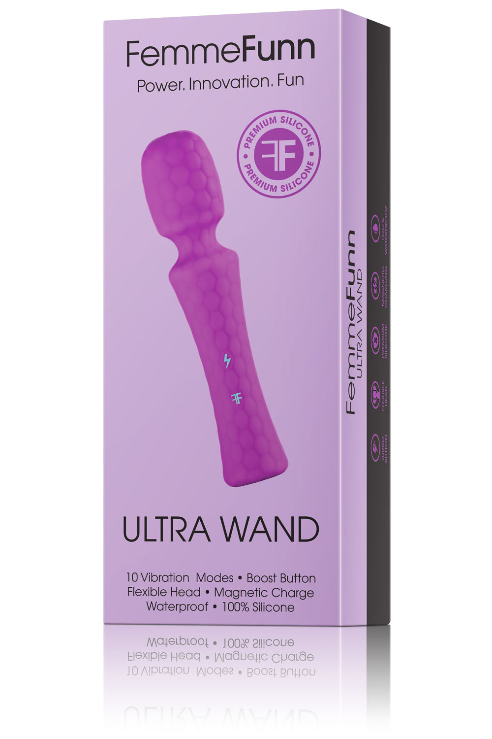Femme Funn Ultra Wand Vibrator — Purple - FF-1024-02