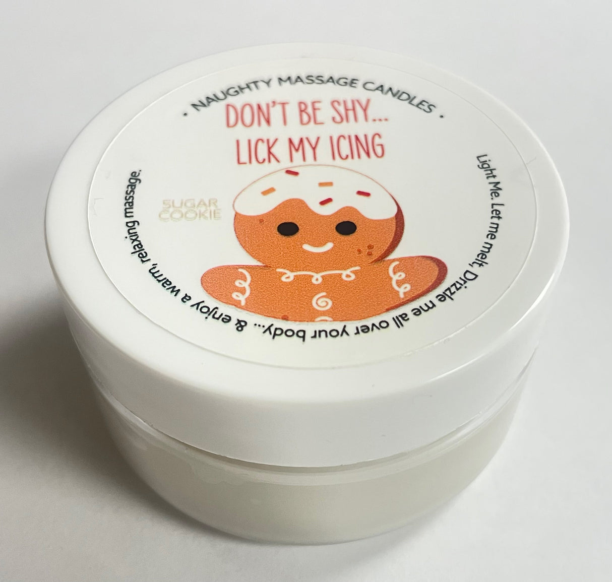 Kama Sutra Sugar Cookie Massage Candle — 1.7 oz Travel Size - KS14310