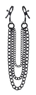 Sportsheets Signature Midnight Muse Exchangeable Nipple Jewelry — Black - SS68108
