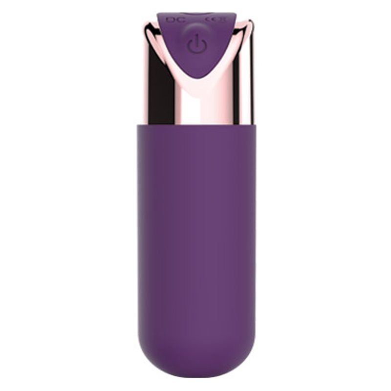 Nobü Komet Baby Bullet Vibrator, Purple — USB Rechargeable - NB1656