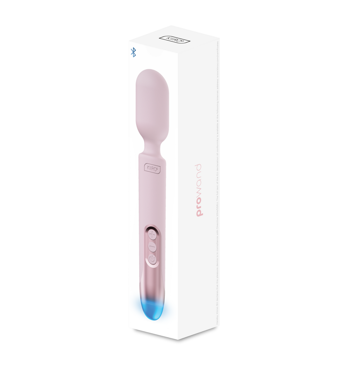 Kiiroo ProWand Wand Vibrator — Body-Friendly Silicone & LED Spotlight - KR2496