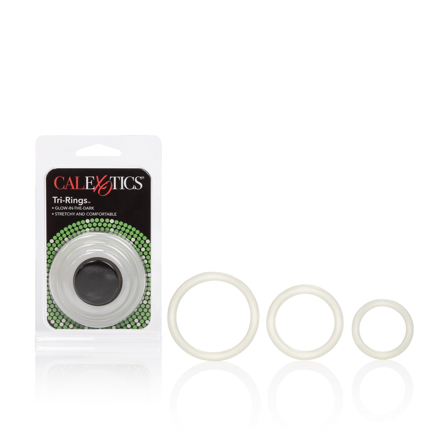 Tri-Rings Glow-in-the Dark by CalExotics