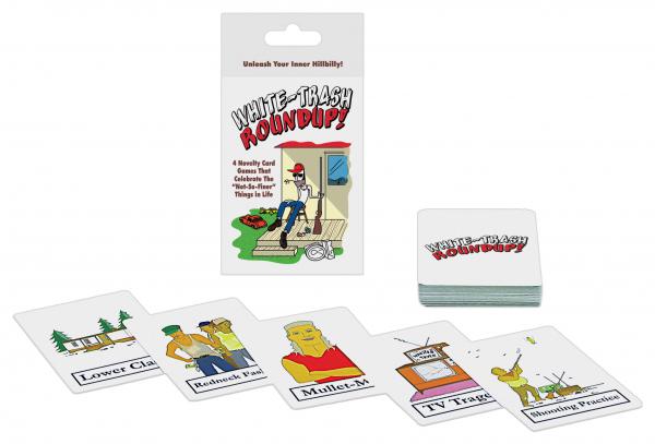 Kheper Games Whitetrash Roundup! Card Game - KG-BGC91