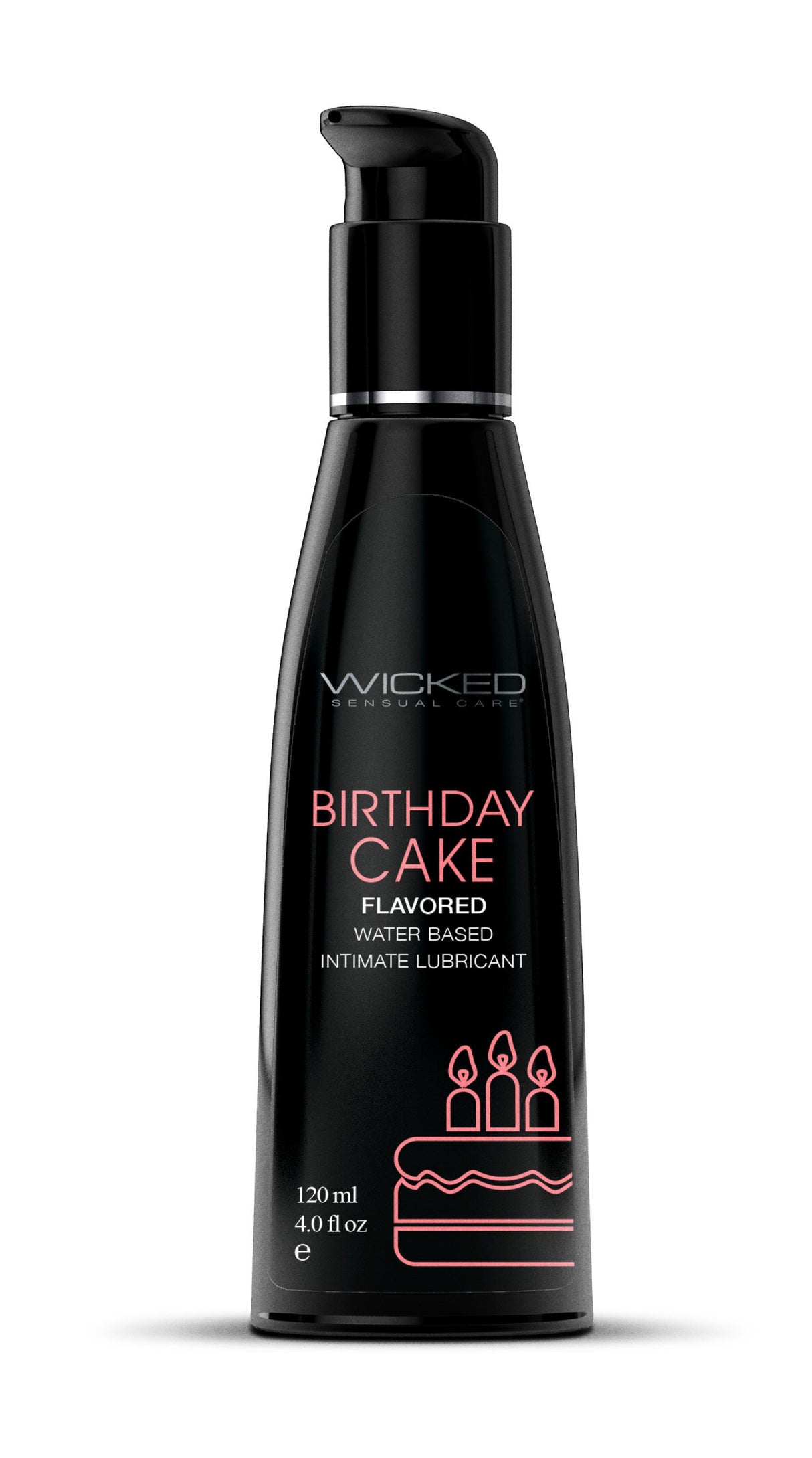 Wicked Sensual Care Birthday Cake Water-Based Intimate Lubricant, 4 fl oz - WS-90444