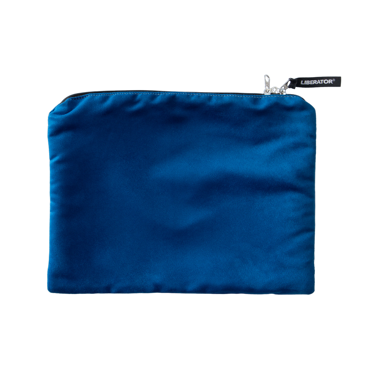 Liberator Zappa Toy Bag, Blueberry Microsuede, 13.5 x 11 in - L7932