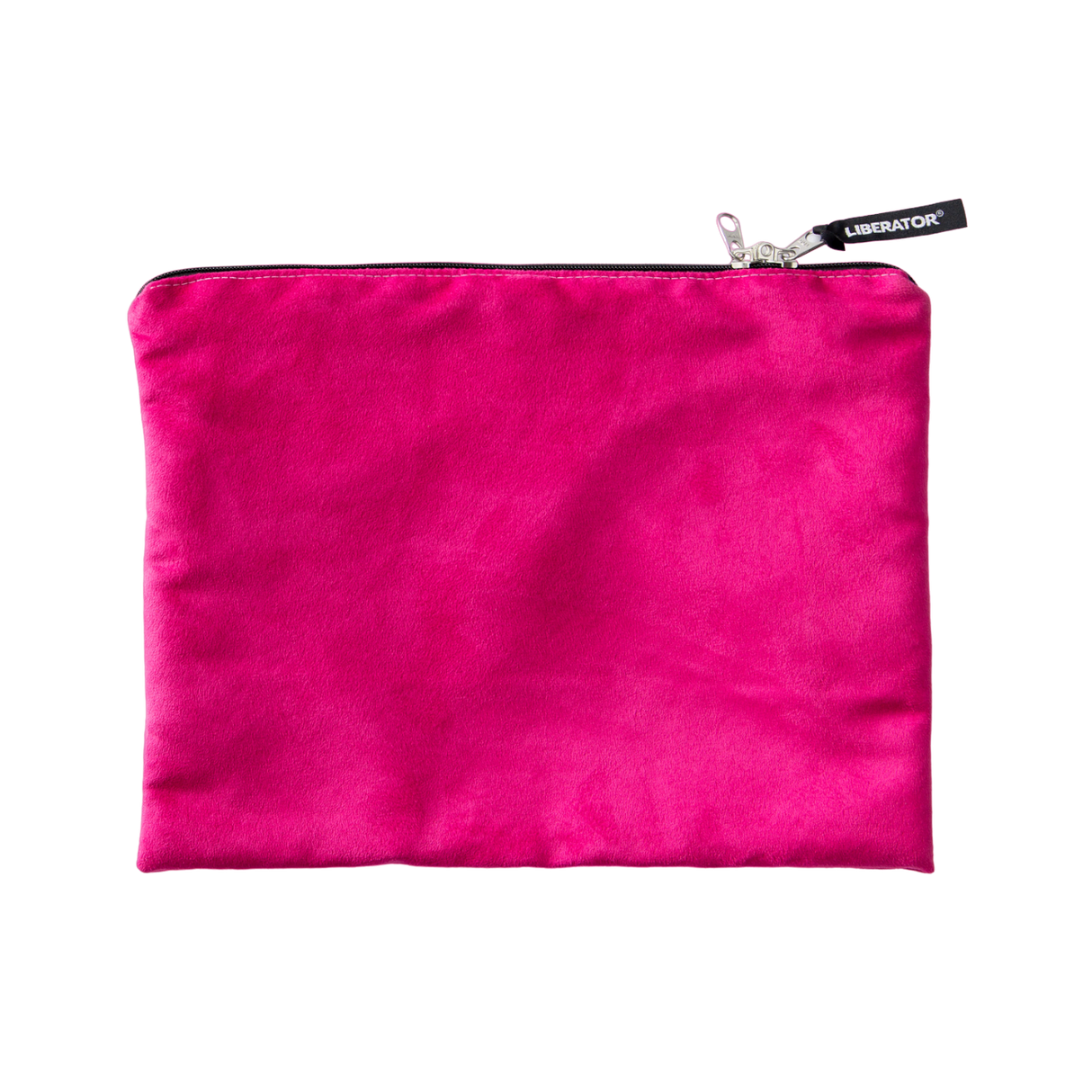 Liberator Zappa Toy Bag Fuschia Microsuede, 13.5 x 11 - L7956