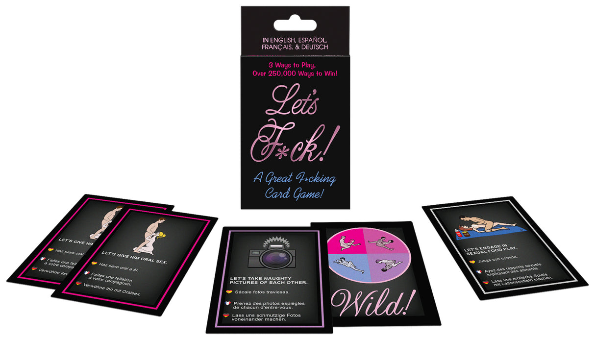 Kheper Games Let's F*Ck Card Game — Adult Party Deck - KG-BGC85