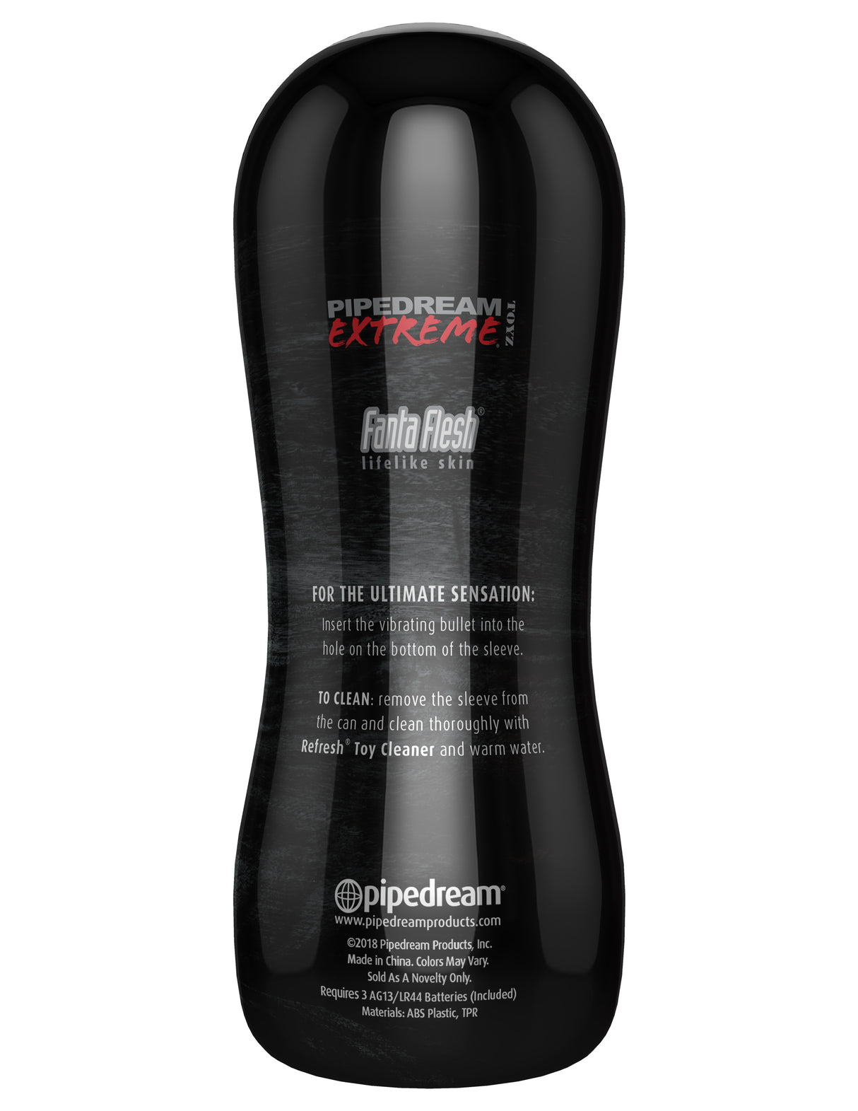Pipedream PDX Elite Vibrating Stroker Sleeve, 6.5 in - PDRD521