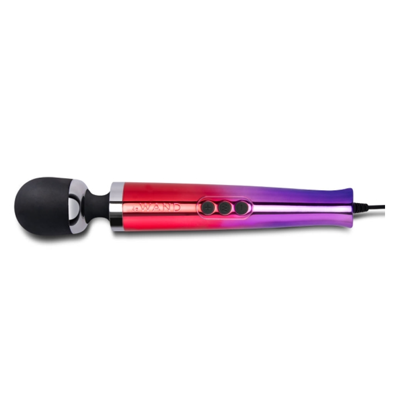 Le Wand Die Cast Plug-In Vibrating Massager, Ombre - LW0188