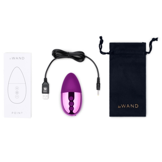 LE Wand Point Mini Vibrator — Dark Cherry - LW0267