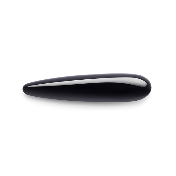 LE Wand Crystal Wand — Black Obsidian Crystal Vibrator, 177.8 mm - LW2537