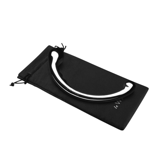 Le Wand Hoop Stainless Steel Dual-Ended Anal Wand, 10.3 in - LW4099