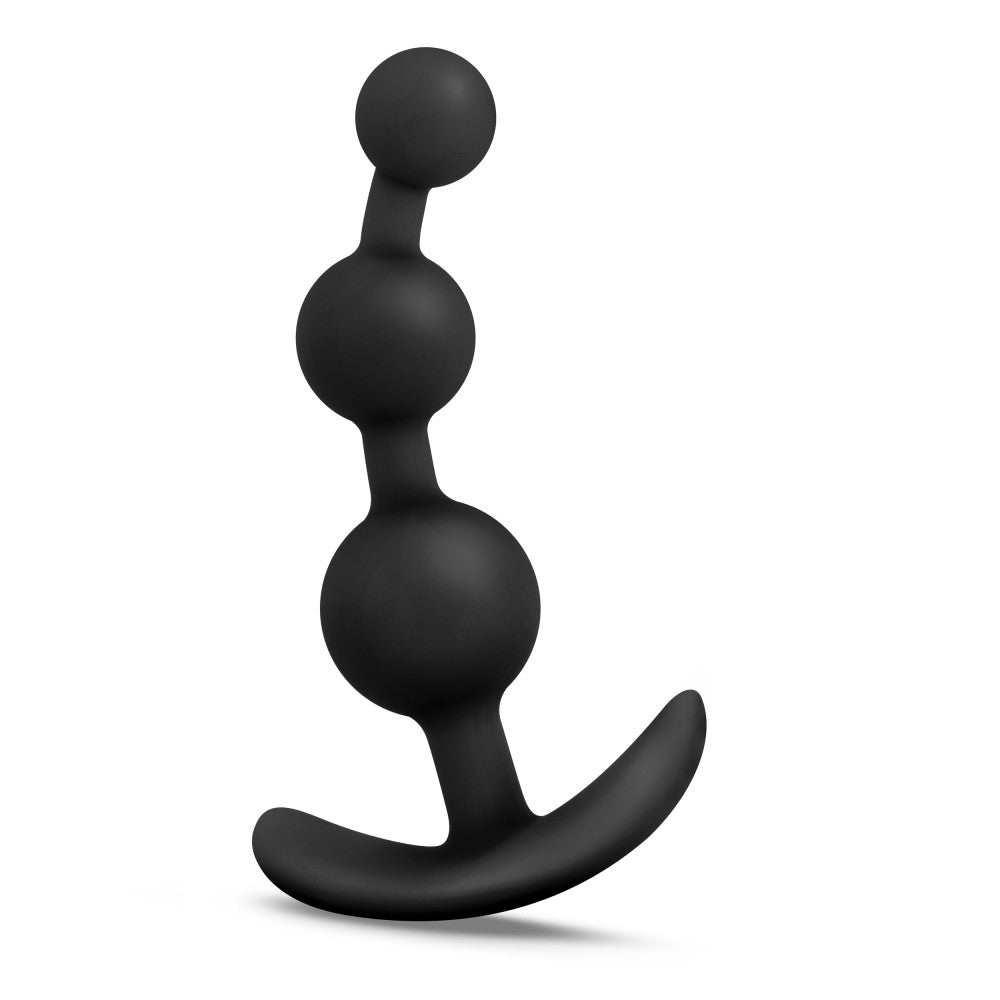 "Anal Adventures - Platinum - Small Anal Beads - Black BL-10695"
