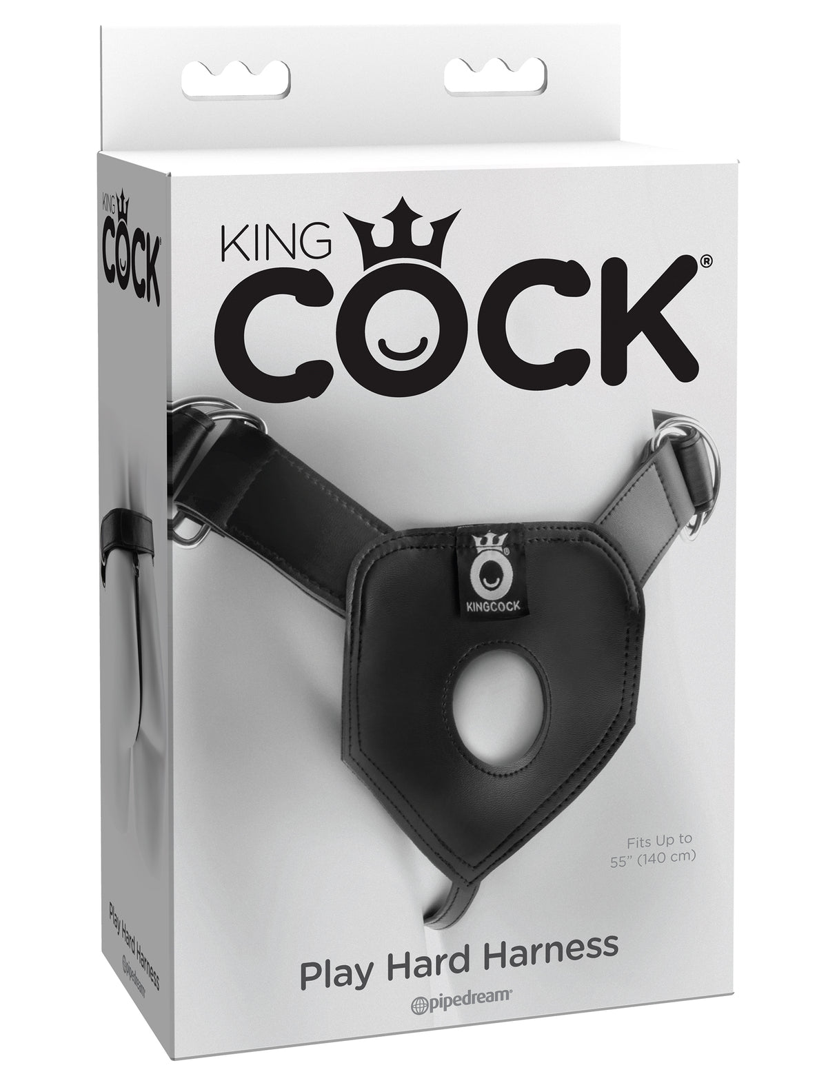 Pipedream King Cock Play Hard Strap-On Harness with Suction Base - PD5631-23