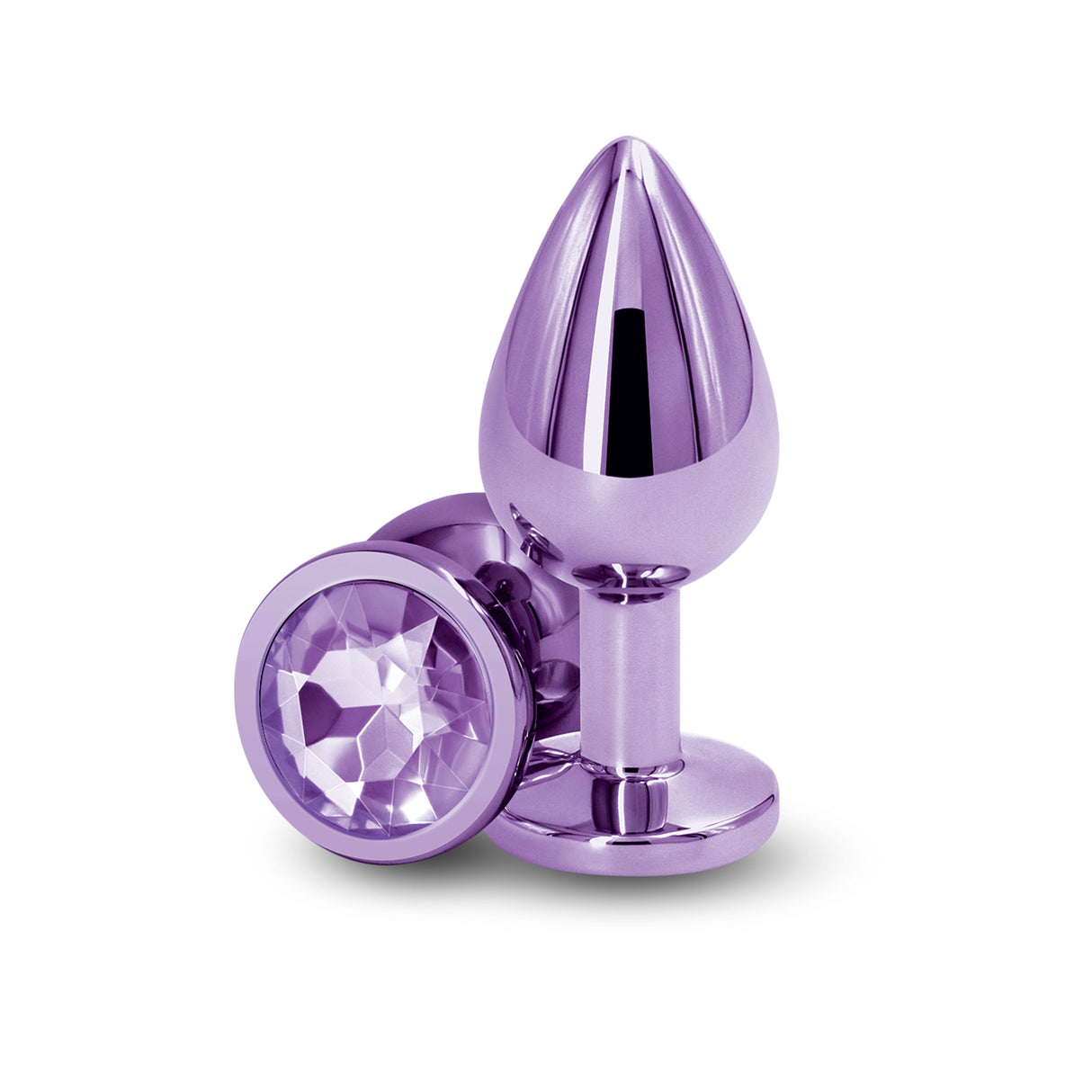 nsnovelties Rear Assets Medium Anal Plug, Purple - NSN-0964-15