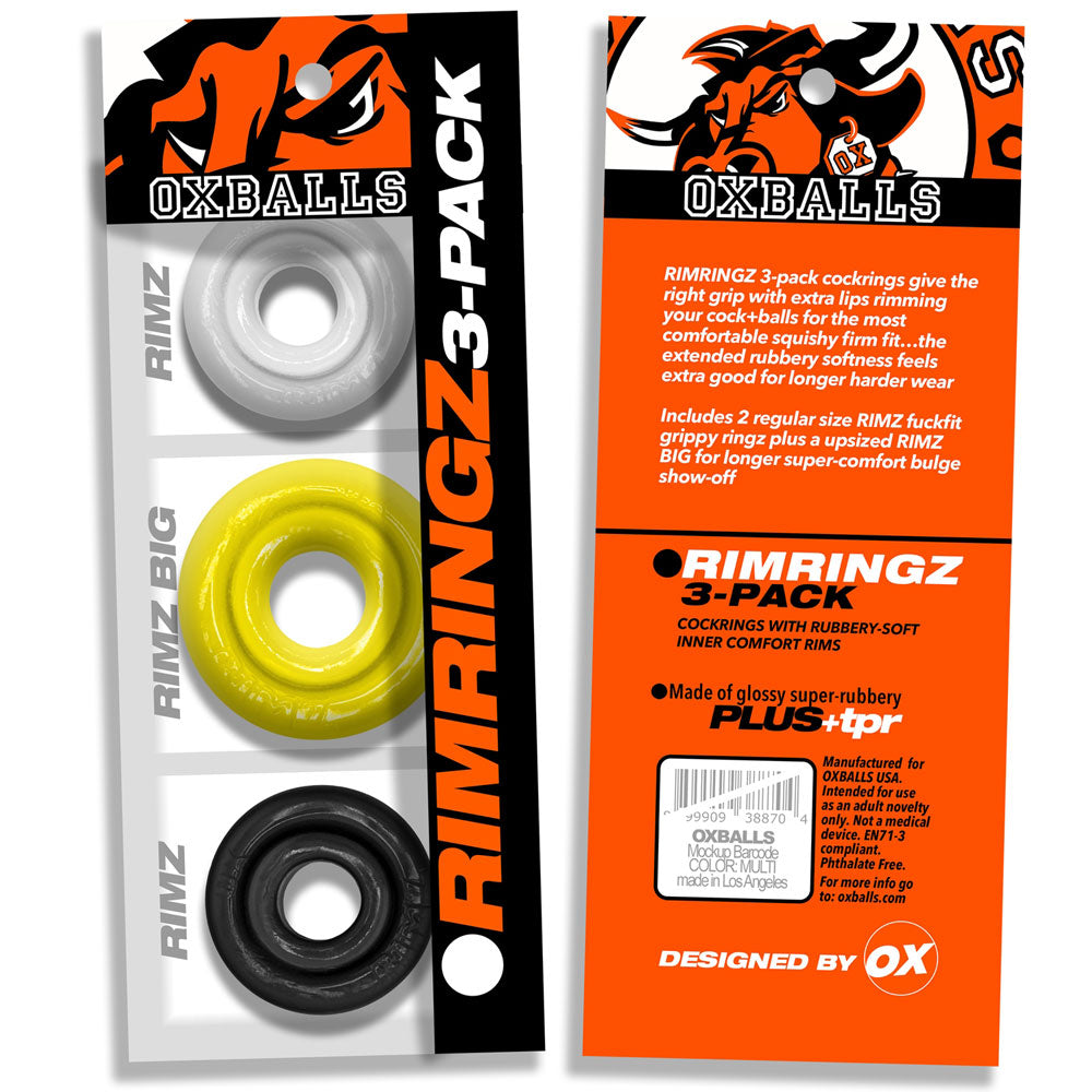 Rimringz Multi Size 3 Pack - Shockwave